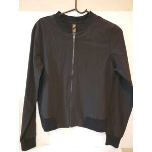 Women's 90 Degree by reflex, black jacket full zipper size M